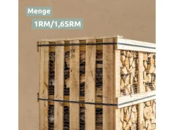 holz4home Smoker|Feuerschalen|Brennholz Birke Kammergetrocknet 25CM 1RM