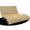 holz4home Sonnenliegen|Waldliege aus Kiefernholz für Garten oder Terrasse