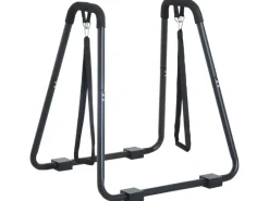 Dipstation Dip Ständer Barren Dips Stahl Schwarz 90 x 81 x 92,5cm*HOMCOM Online