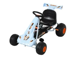 Go Kart Kinderfahrzeug mit Pedal Bremsen*HOMCOM Discount