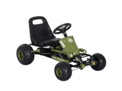 Go Kart Tretfahrzeug mit Handbremse und Verstellbarem Sitz*HOMCOM Clearance