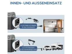 HOMCOM Kühlboxen|Kühlbox Aluminum Kunststoff Grau 58,6L x 37,8B x 54,5H cm