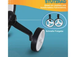 Kinder Laufrad mit Stützrädern und Pedalen*HOMCOM Outlet