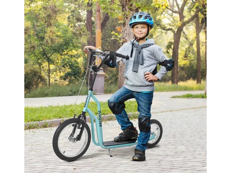 Kinderroller Kickboard mit Luftreifen ab 5 Jahren*HOMCOM Clearance