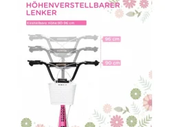 Kinderroller Tretroller mit Bremse Höhenverstellbar*HOMCOM Best