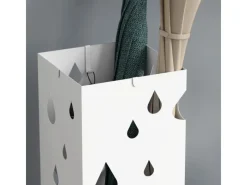 Regenschirmständer Schirmständer mit 4 Haken Wasserauffangschale*HOMCOM Best