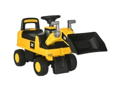 HOMCOM Outdoor-Spielzeug|Quads|Sitzbagger mit Schaufel zum Draufsitzen mit Hupe 78 x 29,5 x 54 cm