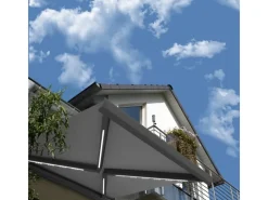 LED Vollkassettenmarkise ELOS Anthrazit 395 x 300 cm*Home Deluxe Clearance