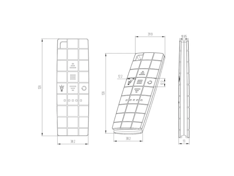 LED Vollkassettenmarkise ELOS Anthrazit 395 x 300 cm*Home Deluxe Clearance