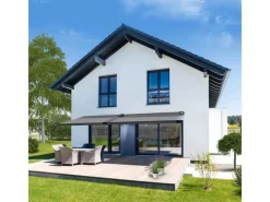 LED Vollkassettenmarkise ELOS Anthrazit 500 x 300 cm*Home Deluxe Clearance