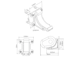 LED Vollkassettenmarkise ELOS Anthrazit 350x250cm*Home Deluxe Clearance