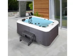 Home Deluxe Outdoor Whirlpools|Outdoor Whirlpool Beach Plus für 2 Personen 210 x 155 x 83 cm