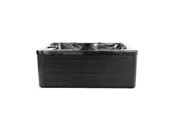 Home Deluxe Outdoor Whirlpools|Outdoor Whirlpool Black Marble Pure 210 x 160 x 85 cm Schwarz