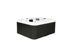 Home Deluxe Outdoor Whirlpools|Outdoor Whirlpool Sea Star Pure 180 x 160 x 79 cm Dunkelgrau-Weiß