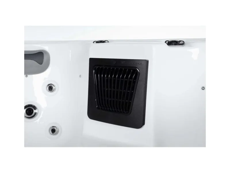 Home Deluxe Outdoor Whirlpools|Outdoor Whirlpool Sea Star Pure 180 x 160 x 79 cm Dunkelgrau-Weiß