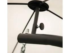 Schwebeliege San Remo Anthrazit-Beige*Home Deluxe