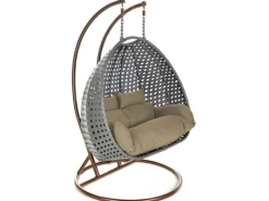 Sitzkissen für Hängesessel Twin Beige*Home Deluxe