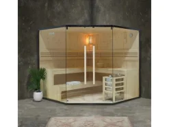 Home Deluxe Campingzubehör|Traditionelle Sauna SHADOW BIG XL für bis zu 6 Personen