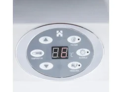 Home Deluxe Outdoor Whirlpools|Whirlpool Splash Ø 208 cm x 65 cm Rund Grau