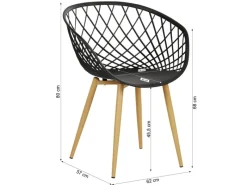 Gartenstuhl 2er Set in 2815*Homestyle4u