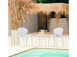 Homestyle4u Gartenstühle|Gartenstuhl 4er Set in 2472