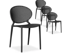 Homestyle4u Gartenstühle|Gartenstuhl 4er Set in 2470