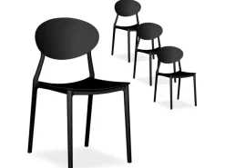 Homestyle4u Gartenstühle|Gartenstuhl 4er Set in 2448