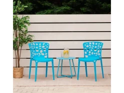 Homestyle4u Gartenstühle|Gartenstuhl 4er Set in 2457