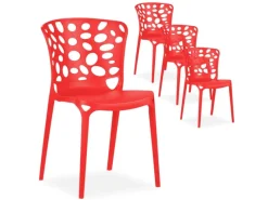 Homestyle4u Gartenstühle|Gartenstuhl 4er Set in 2460