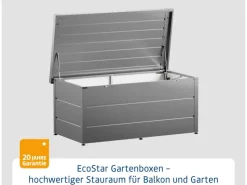 Kinder Hörmann Kinder-Gartengeräte|Auflagenboxen|Gartenbox Elegant 166 cm x 88 cm x 73 cm