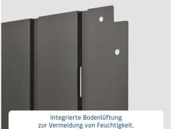 Hörmann Outdoor-Spielzeug|Auflagenboxen|Gartenbox Elegant 166 cm x 88 cm x 73 cm