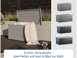 Hörmann Outdoor-Spielzeug|Auflagenboxen|Gartenbox Elegant 166 cm x 88 cm x 73 cm