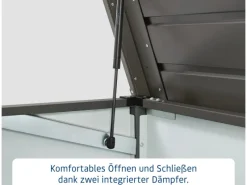 Hörmann Outdoor-Spielzeug|Auflagenboxen|Gartenbox Elegant 166 cm x 88 cm x 73 cm