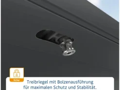 Hörmann Outdoor-Spielzeug|Auflagenboxen|Gartenbox Elegant 166 cm x 88 cm x 73 cm