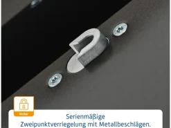 Hörmann Outdoor-Spielzeug|Auflagenboxen|Gartenbox Elegant 166 cm x 88 cm x 73 cm