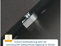 Hörmann Outdoor-Spielzeug|Auflagenboxen|Gartenbox Elegant 166 cm x 88 cm x 73 cm