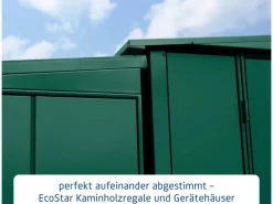 Kaminholzregal Elegant-V Typ 1 aus Metall RAL6005*Hörmann Sale