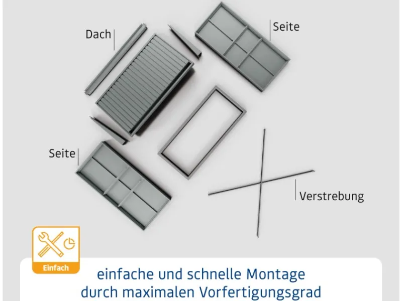 Kaminholzregal Elegant-V Typ 2 aus Metall RAL5014*Hörmann New