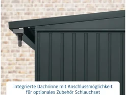 Kaminholzregal Trend-V Typ 2 aus Metall RAL7016*Hörmann Online