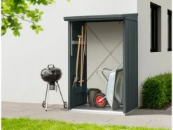 Kaminholzregal Trend-V Typ 1 aus Metall RAL7016*Hörmann Sale