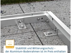 Kaminholzregal Trend-V Typ 1 aus Metall RAL6005*Hörmann