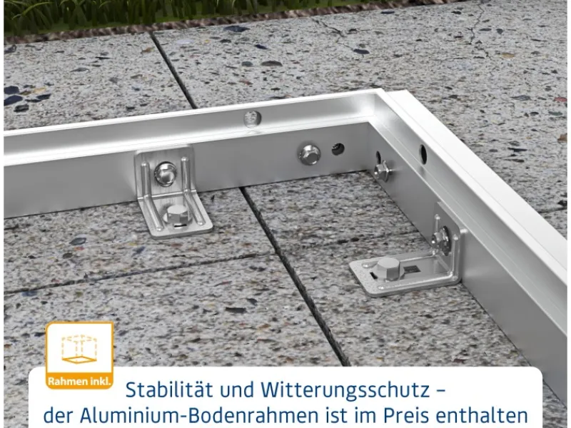 Kaminholzregal Trend-V Typ 1 aus Metall RAL6005*Hörmann