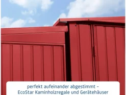 Kaminholzregal Trend-V Typ 1 aus Metall RAL3004*Hörmann Sale