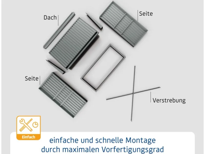 Kaminholzregal Trend-V Typ 1 aus Metall RAL3004*Hörmann Sale