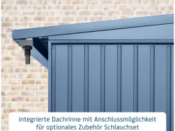 Hörmann Kaminholzregale|Kaminholzregal Trend-V Typ 2 aus Metall RAL5014