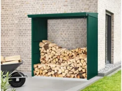 Kaminholzregal Trend-V Typ 2 aus Metall RAL6005*Hörmann New