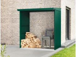 Kaminholzregal Trend-V Typ 2 aus Metall RAL6005*Hörmann New