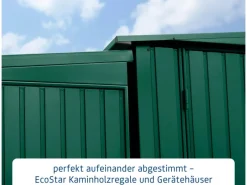 Kaminholzregal Trend-V Typ 2 aus Metall RAL6005*Hörmann New