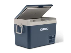 Kühlboxen|Igloo Kompressor-Kühlbox ICF60 AC/DC 59 l Rauchblau