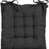 Paddy Sitzkissen Schwarz 46 x 46 x 7 cm (LxBxH)*In the Mood Online